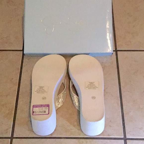 Jessica Simpson” wedge sandals size(10)42,🌼🦋🌸(NWT) - Picture 3 of 3